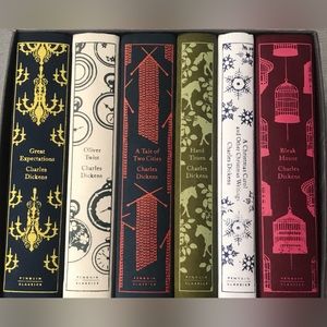 Charles Dickens Cloth bound classics set